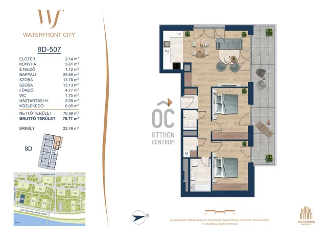 Eladó lakás Budapest III. kerület 76 nm