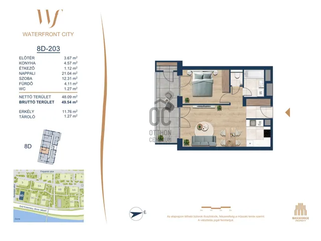 Eladó lakás Budapest III. kerület 48 nm