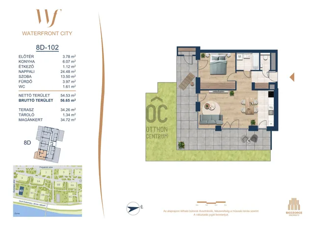 Eladó lakás Budapest III. kerület 54 nm