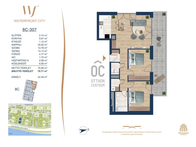 Eladó lakás Budapest III. kerület 76 nm