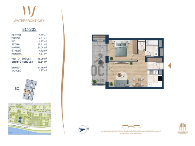 Eladó lakás Budapest III. kerület 48 nm