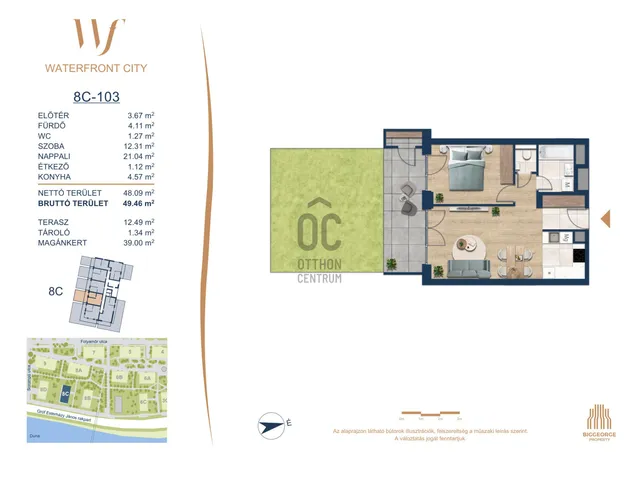 Eladó lakás Budapest III. kerület 48 nm