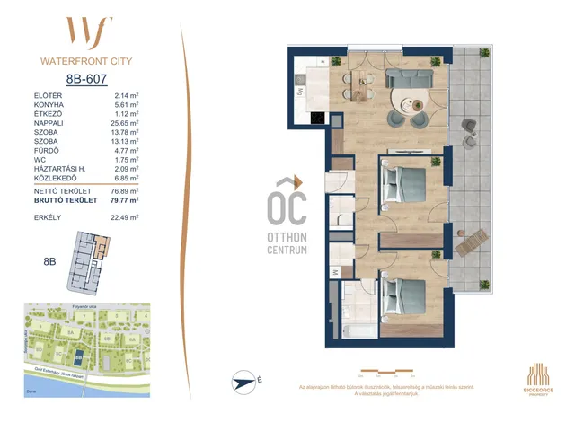 Eladó lakás Budapest III. kerület 76 nm