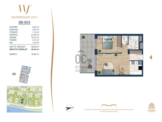 Eladó lakás Budapest III. kerület 48 nm