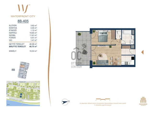 Eladó lakás Budapest III. kerület 46 nm