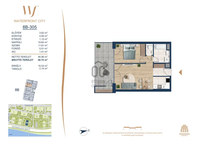 Eladó lakás Budapest III. kerület 46 nm