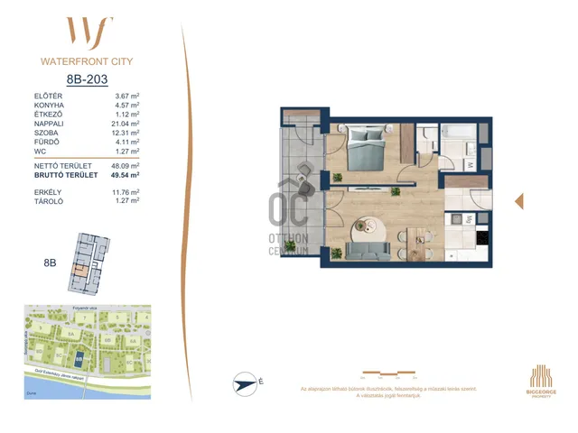 Eladó lakás Budapest III. kerület 48 nm