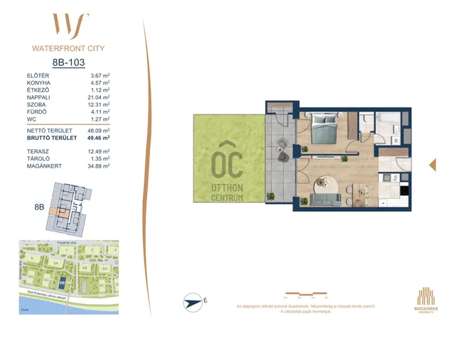 Eladó lakás Budapest III. kerület 48 nm