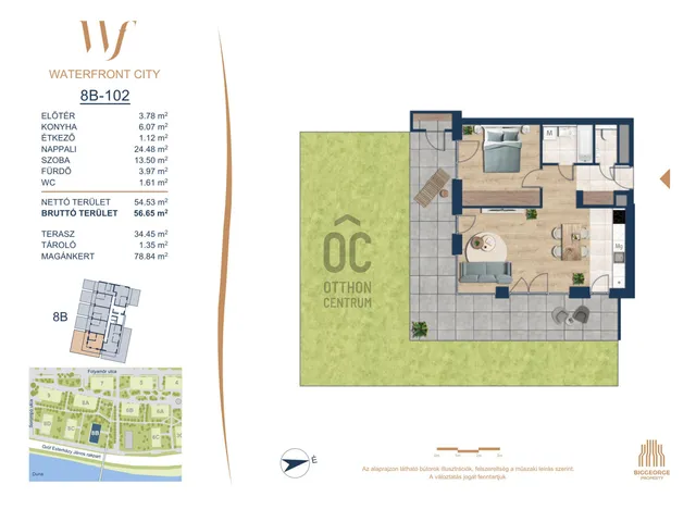 Eladó lakás Budapest III. kerület 54 nm