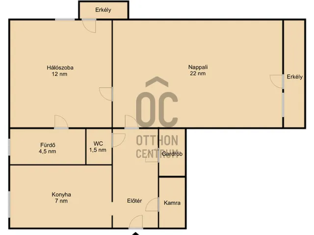 Eladó lakás Budapest IX. kerület 55 nm