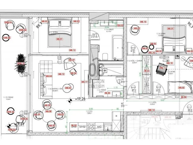 Eladó lakás Budapest VI. kerület 85 nm