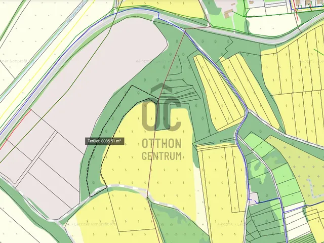 Eladó mezőgazdasági ingatlan Alsónána 8068 nm