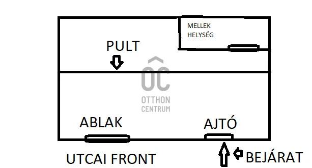 Eladó kereskedelmi és ipari ingatlan Budapest XVII. kerület, Rákoskeresztúr 50 nm