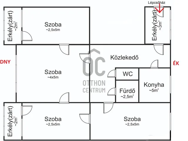 Eladó lakás Budapest X. kerület, Újhegy 81 nm