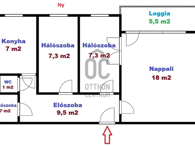 Eladó lakás Budapest XVII. kerület, Rákoskeresztúr, Pesti út 53 nm