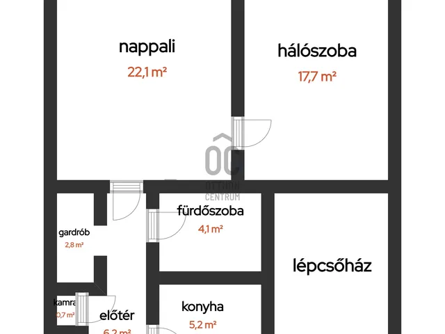 Eladó lakás Budapest III. kerület, Óbuda, Bécsi út 60 nm