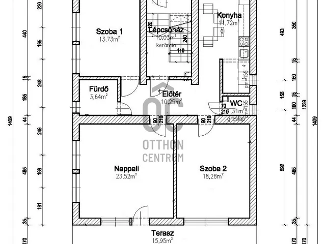 Eladó ház Budapest XVII. kerület, Rákoscsaba 83 nm