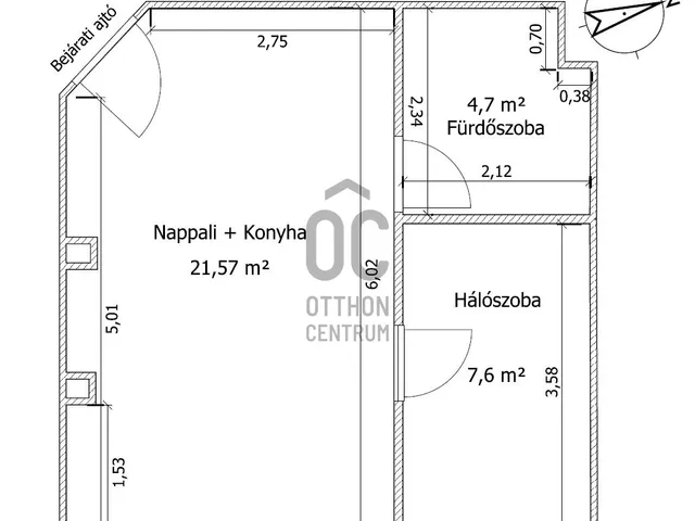 Kiadó lakás Budapest XVII. kerület, Rákoskeresztúr 33 nm