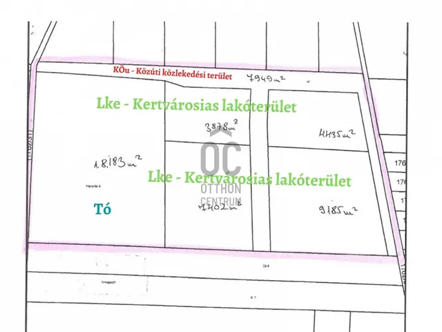 Eladó telek Fertőszentmiklós, Szerdahely 51032 nm