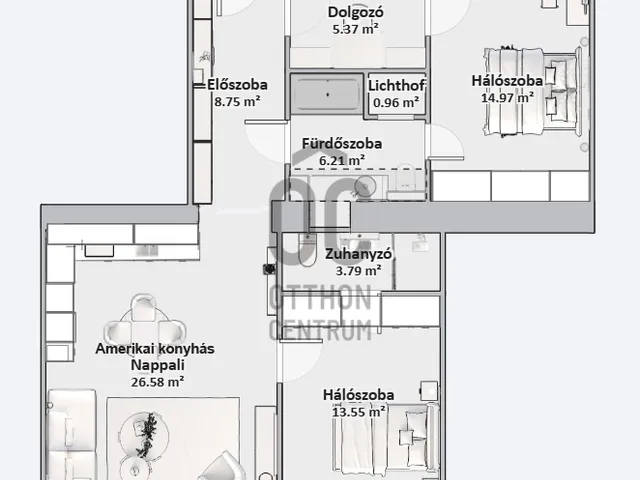 Eladó lakás Budapest XIV. kerület, Nagyzugló, Kerepesi út 78 nm