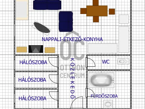 Kiadó lakás Szeged, Rókus, Gelei József utca 73 nm