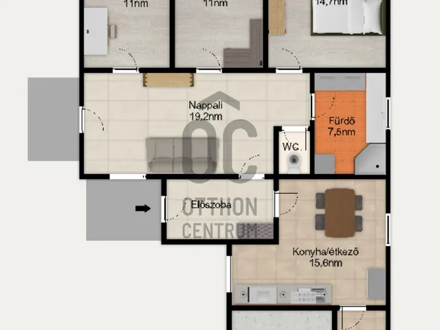 Eladó ház Üllés 114 nm