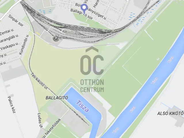 Eladó telek Szeged, Kikötő sor 3549 nm