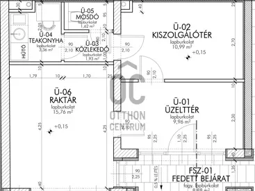 Eladó kereskedelmi és ipari ingatlan Szeged, Móraváros 43 nm