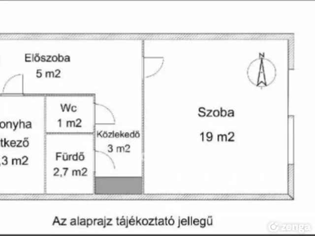 Eladó lakás Budapest X. kerület 38 nm