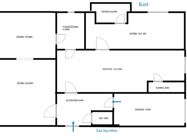 Eladó lakás Budapest II. kerület, Rózsadomb 94 nm