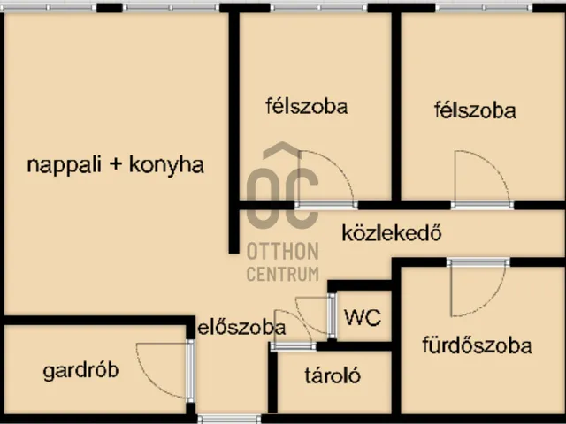 Eladó lakás Budapest IV. kerület, Újpest 55 nm