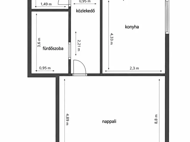 Eladó lakás Budapest I. kerület, Gellérthegy I. ker. 40 nm