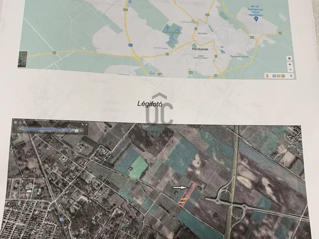 Eladó telek Kecskemét, Hetényegyháza 14028 nm