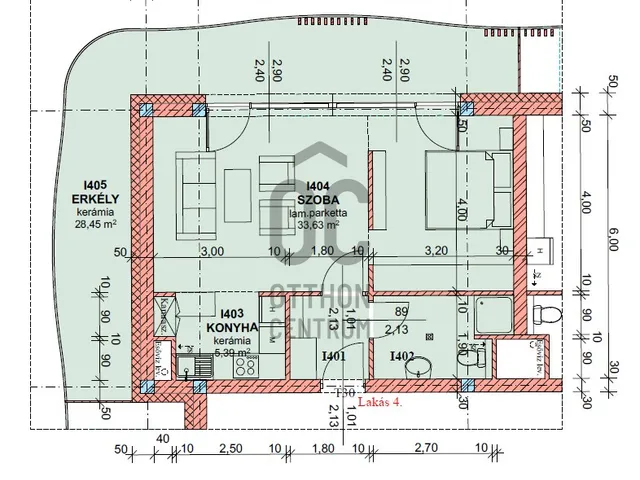 Eladó lakás Kecskemét 47 nm