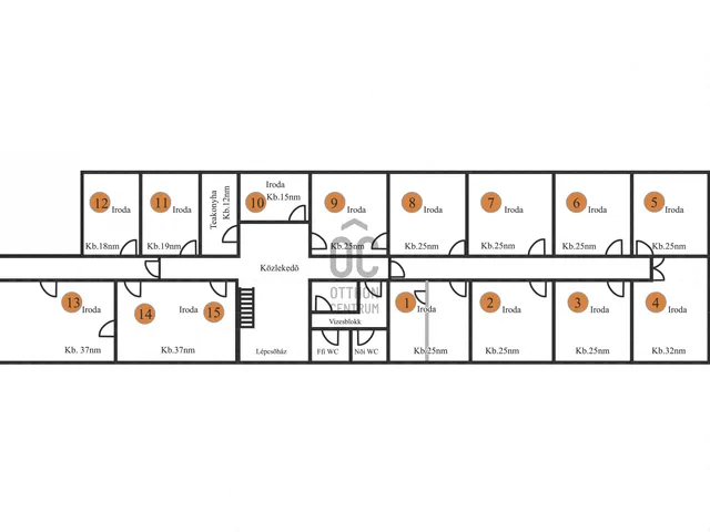 Eladó kereskedelmi és ipari ingatlan Kecskemét, Villanegyed 485 nm