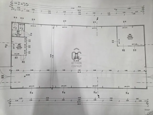 Eladó kereskedelmi és ipari ingatlan Kecskemét, Katonatelep 305 nm