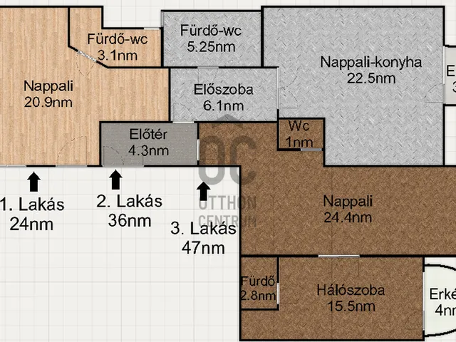 Eladó lakás Budapest XIII. kerület, Újlipótváros 107 nm