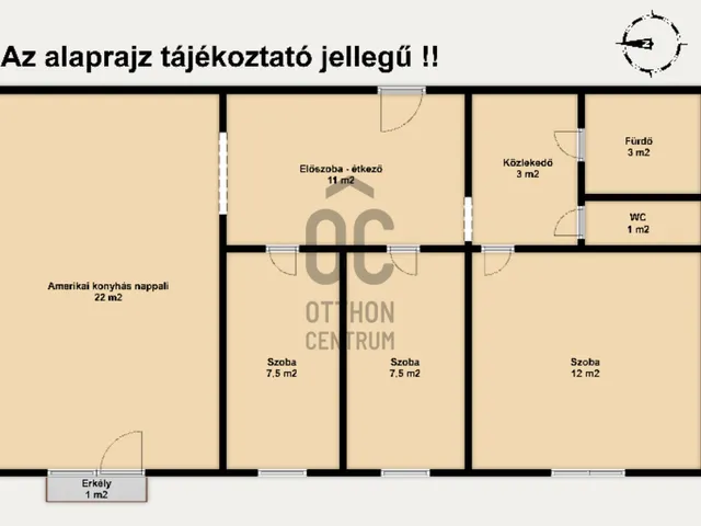 Eladó lakás Budapest IV. kerület, Káposztásmegyer 67 nm