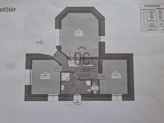 Kiadó ház Budapest II. kerület, Máriaremete 370 nm