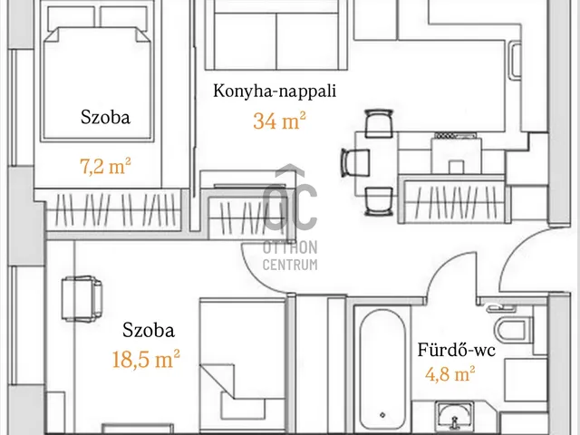 Eladó ház Dunavarsány 72 nm