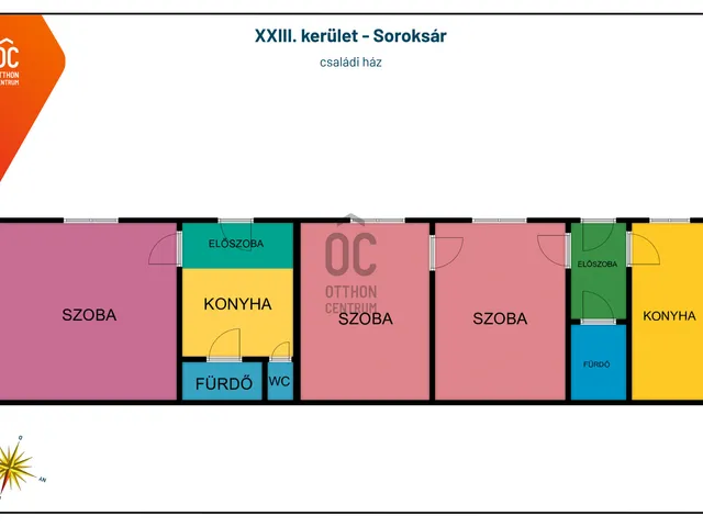 Eladó ház Budapest XXIII. kerület, Soroksár 120 nm