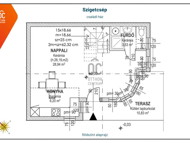Eladó üdülő és hétvégi ház Szigetcsép 73 nm