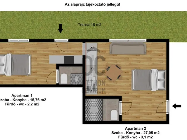 Eladó lakás Budapest VI. kerület 49 nm