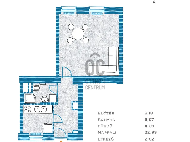 Eladó lakás Budapest IX. kerület, Rehabilitációs terület IX. ker. 43 nm