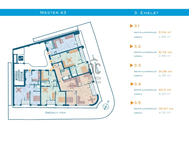 Eladó lakás Budapest IX. kerület, Rehabilitációs terület IX. ker. 49 nm