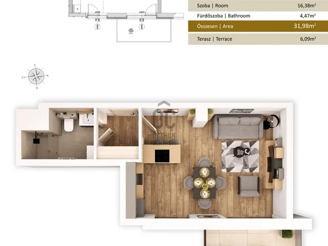 Eladó lakás Budapest VIII. kerület, Corvin negyed, Baross utca 43 nm