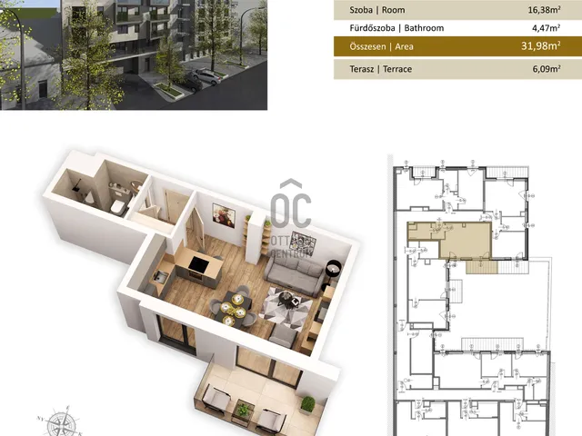 Eladó lakás Budapest VIII. kerület, Corvin negyed, Baross utca 43 nm