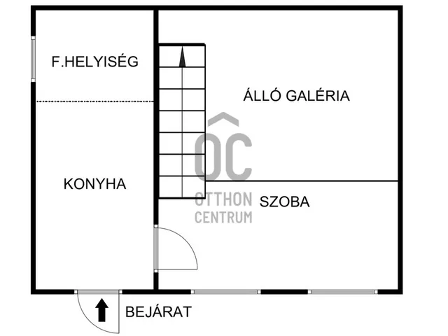 Eladó lakás Budapest V. kerület, Belváros 25 nm