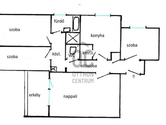 Eladó lakás Budapest XXI. kerület, Erdősor 69 nm