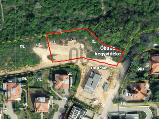 Eladó telek Budapest III. kerület, Táborhegy 1500 nm